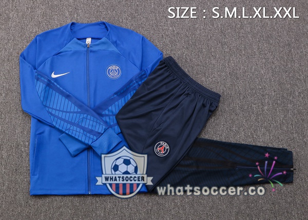 Paris PSG Blue Jacket 2022-2023