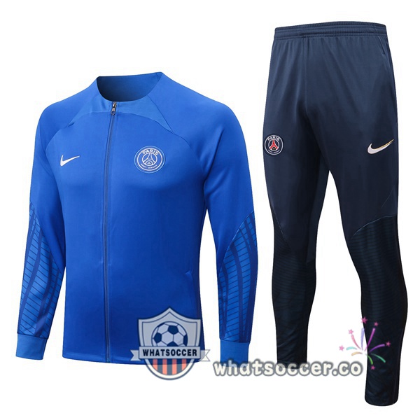 Paris PSG Blue Jacket 2022-2023