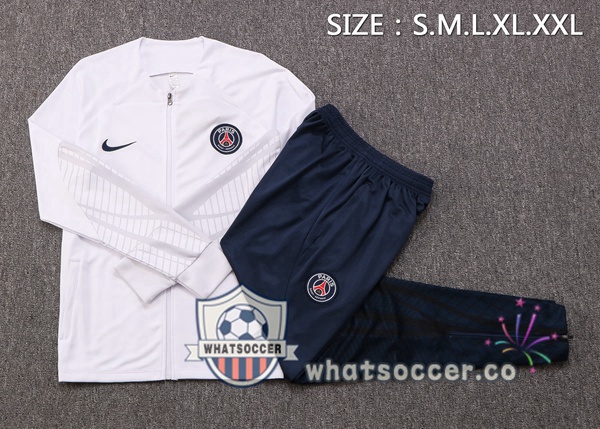 Paris PSG White Jacket 2022-2023