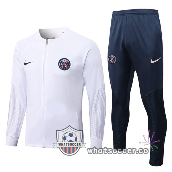 Paris PSG White Jacket 2022-2023