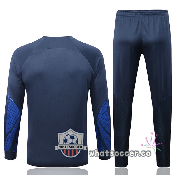France Blue Royal Jacket 2022-2023