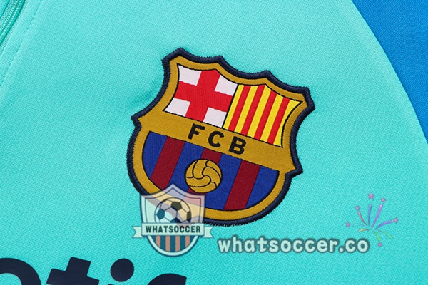 FC Barcelona Blue Green Tracksuit 2022-2023