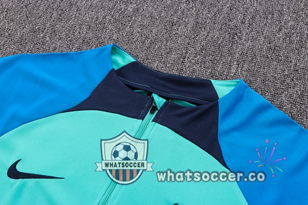 FC Barcelona Blue Green Tracksuit 2022-2023