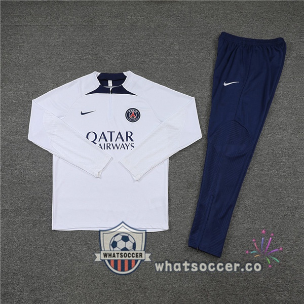 Paris PSG White Tracksuit 2022-2023