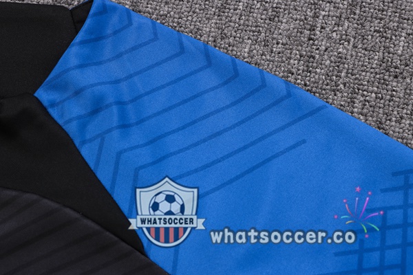 Paris PSG Black Blue Tracksuit 2022-2023