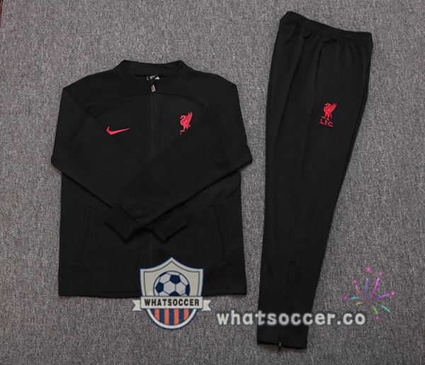 FC Liverpool Black Jacket 2022-2023