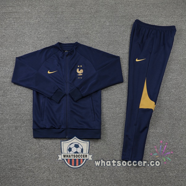 France Blue Royal Jacket 2022-2023