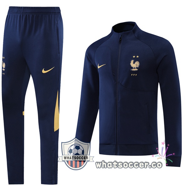 France Blue Royal Jacket 2022-2023