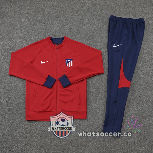 Atletico Madrid Red Jacket 2022-2023