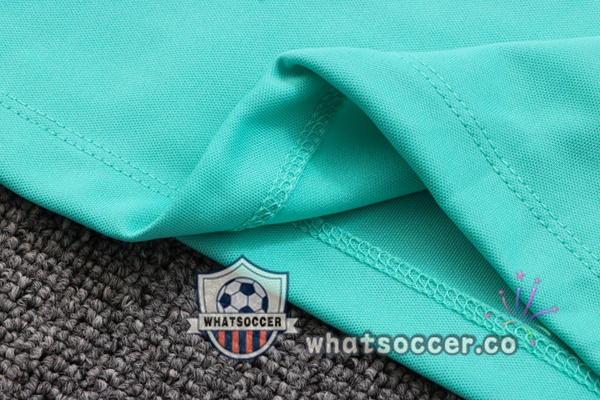 FC Barcelona Training T-Shirts + Shorts Green 2022-2023