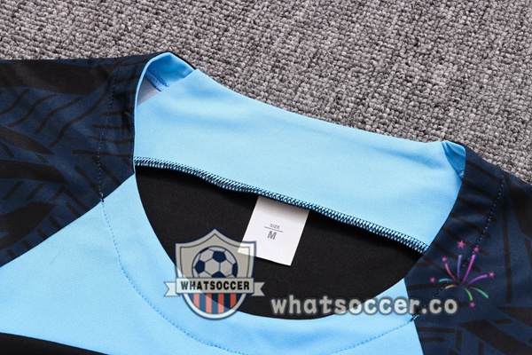 Inter Milan Training T-Shirts + Shorts Black 2022-2023