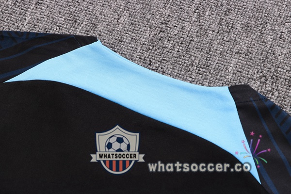 Inter Milan Training T-Shirts + Shorts Black 2022-2023