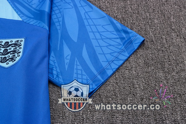 England Training T-Shirts + Pants Blue 2022-2023