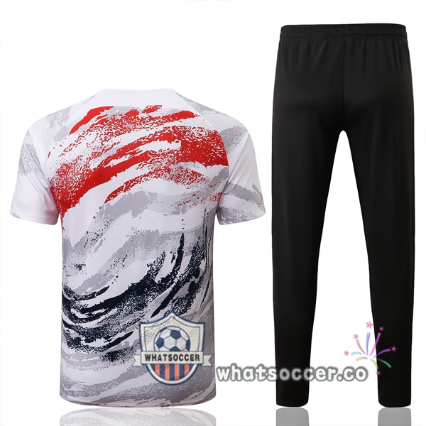 Korea Training T-Shirts + Pants White 2022-2023