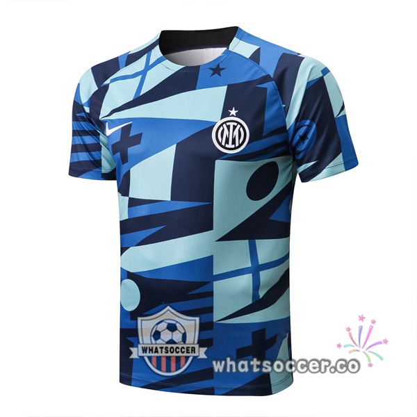 Inter Milan Training T-Shirts Blue 2022-2023