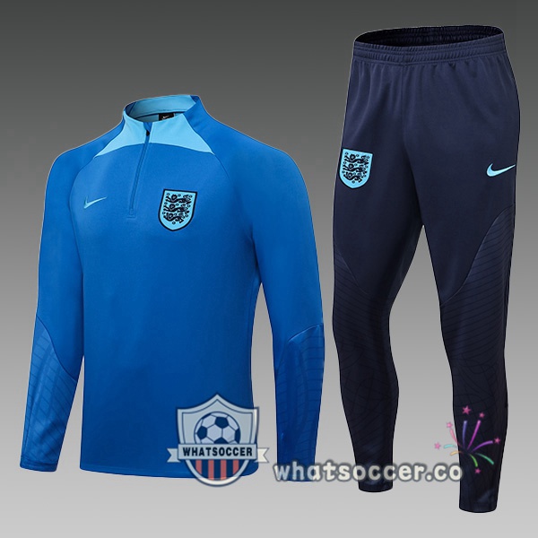 England Kids Blue Tracksuit 2022-2023
