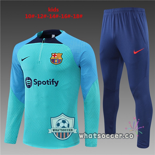 FC Barcelona Kids Blue Tracksuit 2022-2023