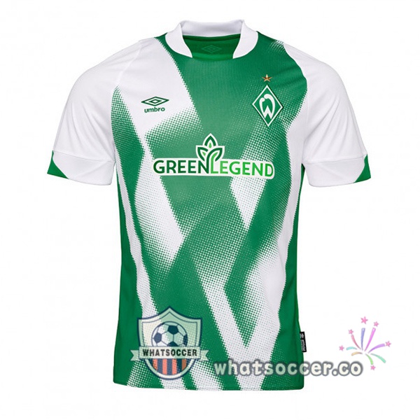 SV Werder Bremen Home Soccer Jerseys Green White 2022-2023
