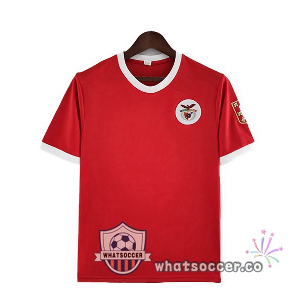 S.L Benfica Retro Home Soccer Jerseys Red 1973-1974