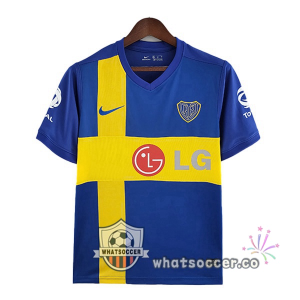 Boca Juniors Retro Home Soccer Jerseys Blue 2009-2010