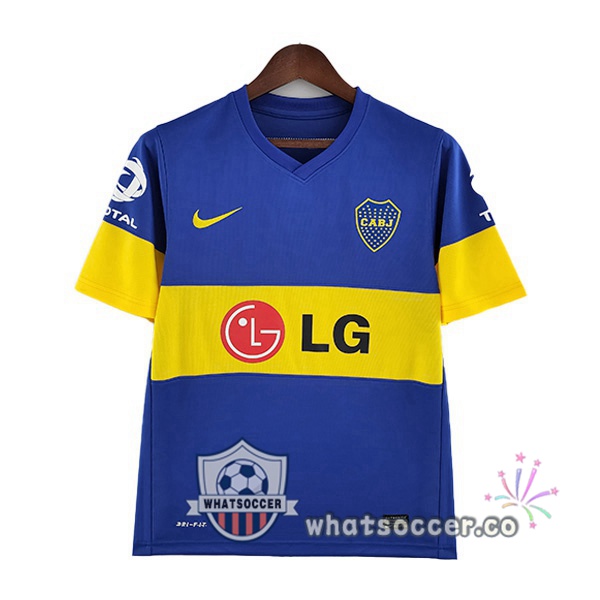 Boca Juniors Retro Home Soccer Jerseys Blue 2011-2012