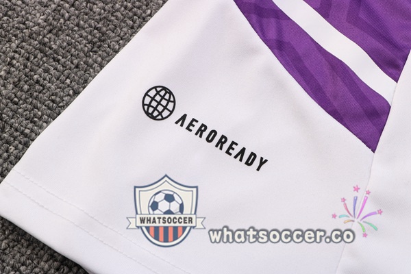 Real Madrid + Shorts White Soccer Vest 2022-2023
