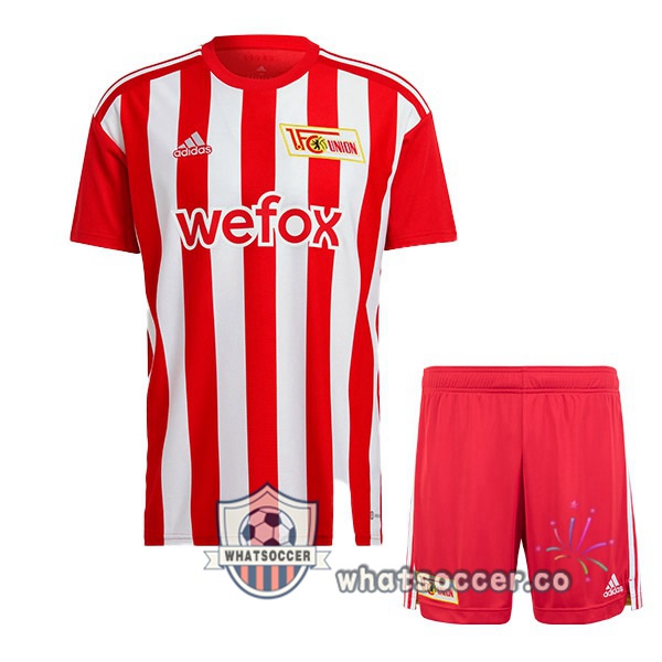 Union Berlin Kids Home Soccer Jerseys Red 2022-2023