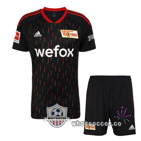 Union Berlin Kids Third Soccer Jerseys Black 2022-2023