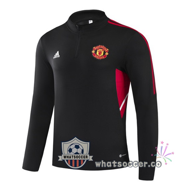 Manchester United Soccer Sweater Black 2022-2023