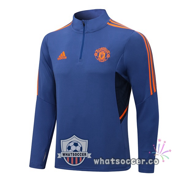 Manchester United Soccer Sweater Blue 2022-2023