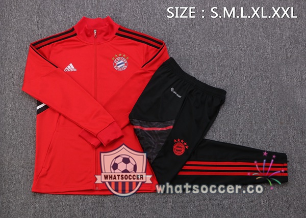 Bayern Munich Red Jacket 2022-2023