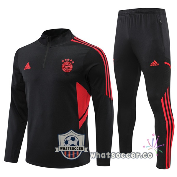 Bayern Munich Black Tracksuit 2022-2023