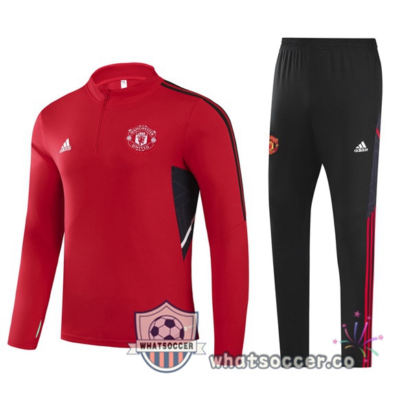 Manchester United Red Tracksuit 2022-2023
