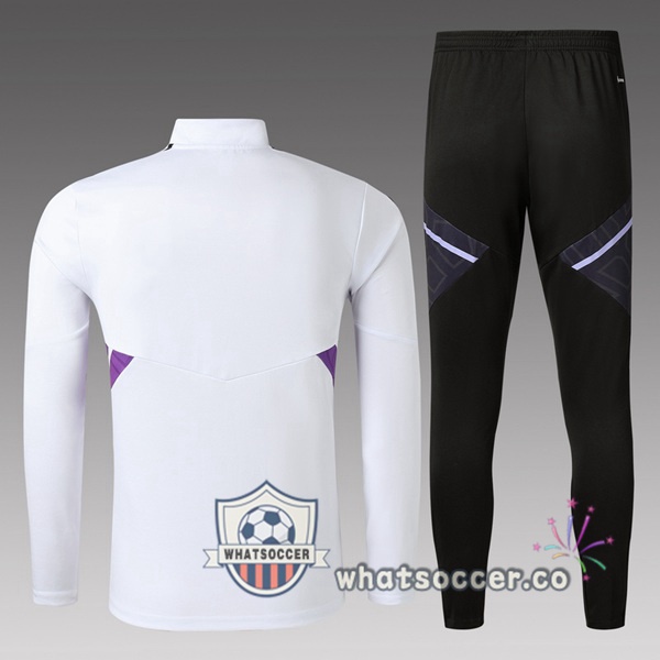 Real Madrid White Tracksuit 2022-2023