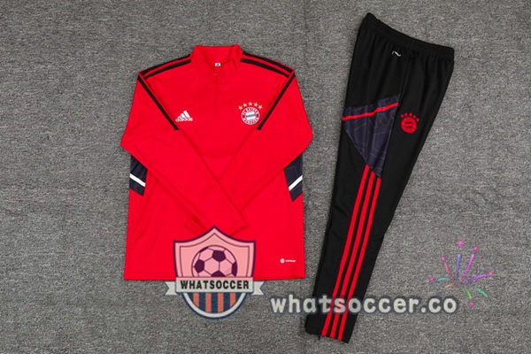 Bayern Munich Red Tracksuit 2022-2023