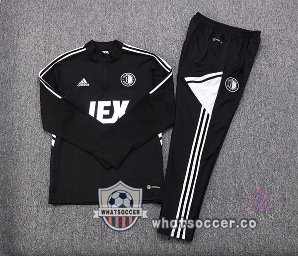 Feyenoord Black Tracksuit 2022-2023
