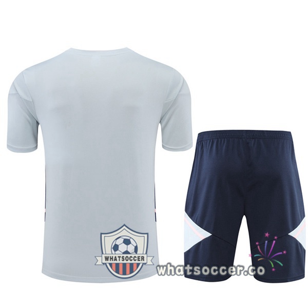Arsenal Training T-Shirts + Shorts White 2022-2023