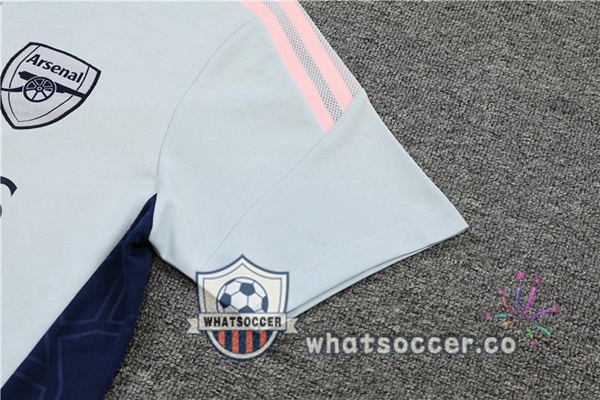 Arsenal Training T-Shirts + Shorts White 2022-2023