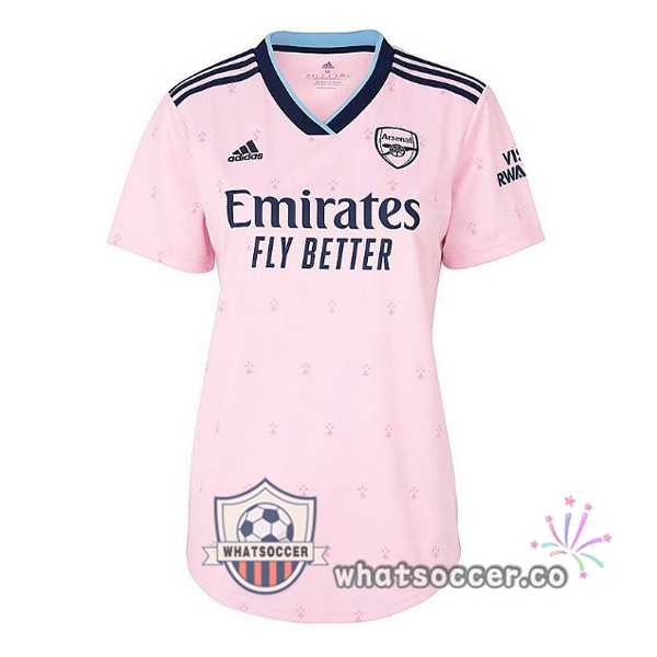 Arsenal Women Third Soccer Jerseys Rose 2022-2023