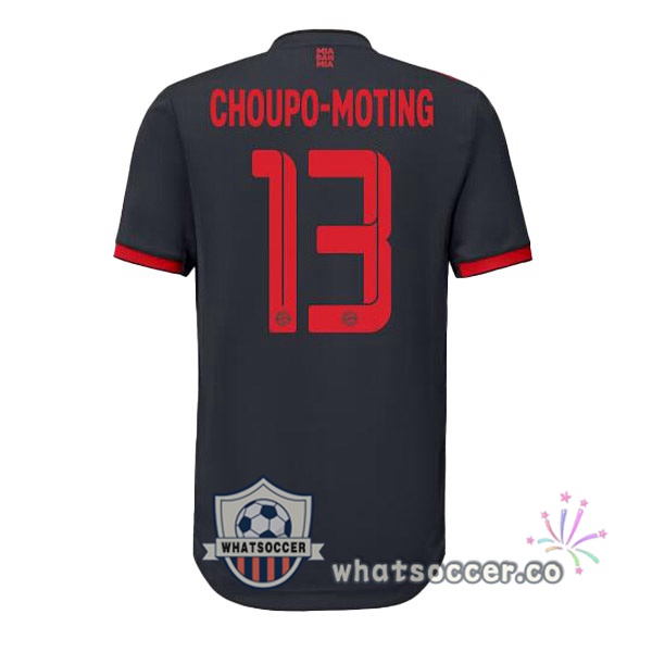 Bayern Munich (Choupo-Moting 13) Third Soccer Jerseys Black 2022-2023