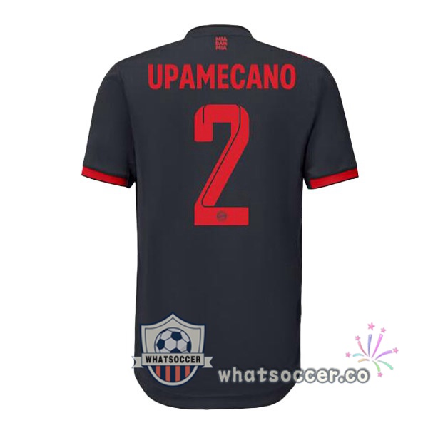 Bayern Munich (Upamecano 2) Third Soccer Jerseys Black 2022-2023