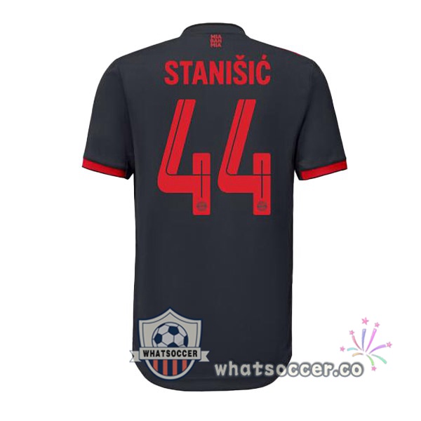 Bayern Munich (Stanišić 44) Third Soccer Jerseys Black 2022-2023