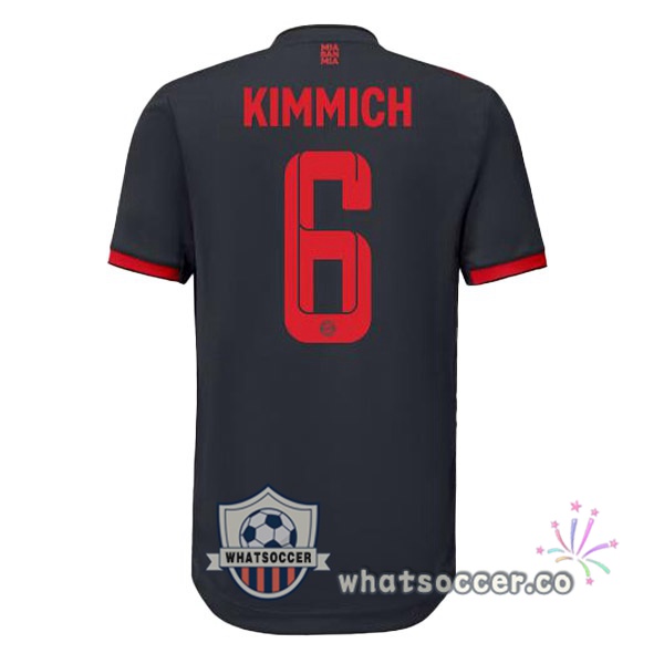 Bayern Munich (Kimmich 6) Third Soccer Jerseys Black 2022-2023