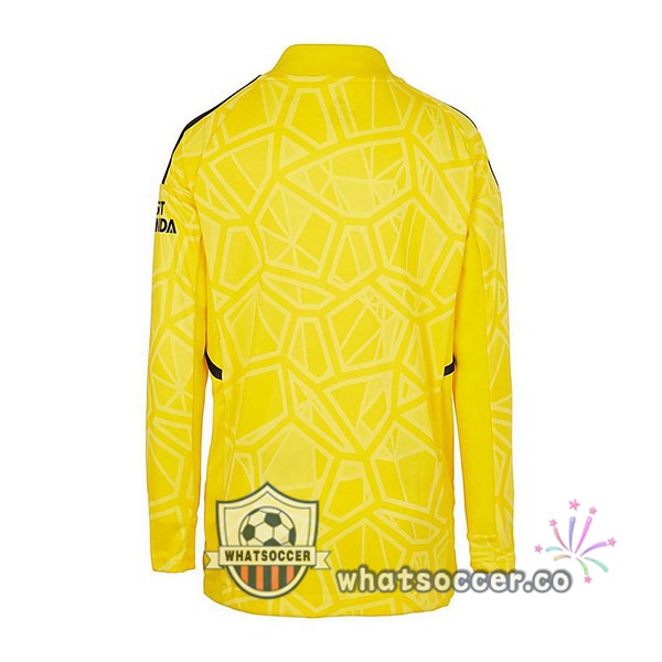 Arsenal Goalkeeper Soccer Jerseys Yellow 2022-2023