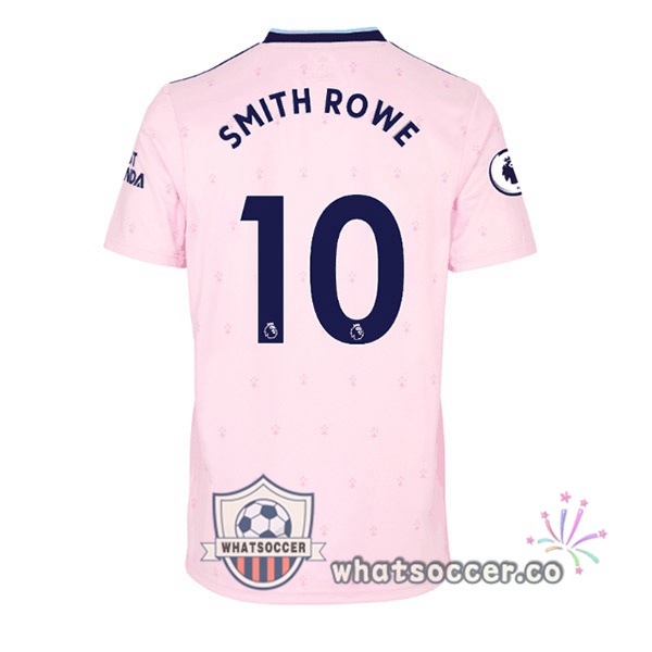 Arsenal (SMITH ROWE 10) Away Soccer Jerseys Rose 2022-2023