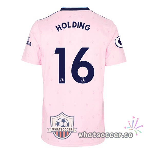 Arsenal (HOLDING 16) Away Soccer Jerseys Rose 2022-2023