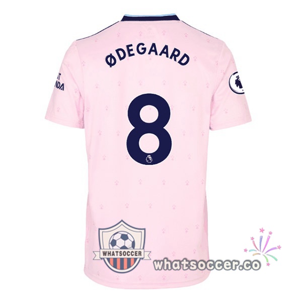 Arsenal (ØDEGAARD 8) Away Soccer Jerseys Rose 2022-2023