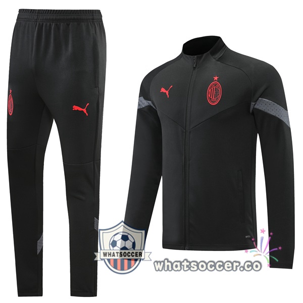 AC Milan Black Jacket 2022-2023