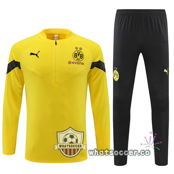 Dortmund BVB Yellow Tracksuit 2022-2023