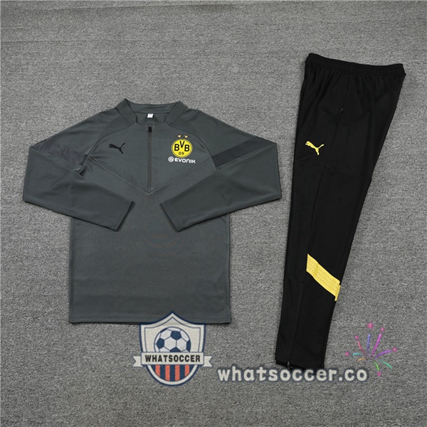 Dortmund BVB Gray Tracksuit 2022-2023